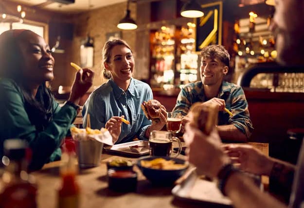 Conexões no bar